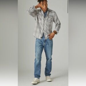 Lucky Brand Men's 410 Athletic Straight Hemp Jean 30 x 30 Style 7M13553 Drake